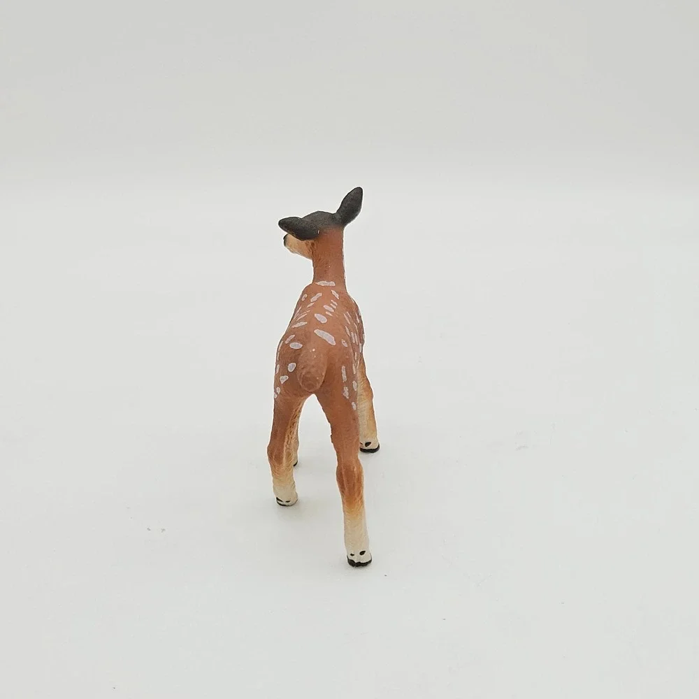 Schleich Fawn Figurine Unisex Small Brown White Spotted Woodland Animal 2023